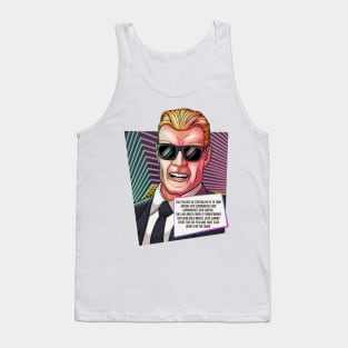 Max Headroom on Capitalism Tank Top